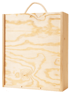 Three Bottle Wooden Gift Box