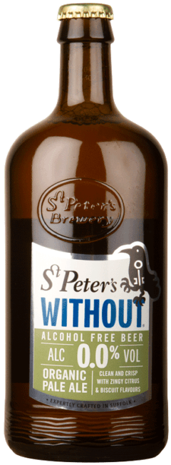 St Peter’s Organic ‘Without’ Alcohol Free Pale Ale...