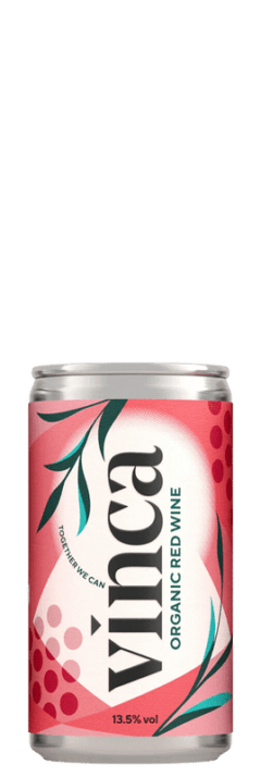 Vinca Organic Red Can