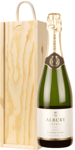 Albury English Fizz in Wooden Gift Box