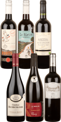 French Reds Mixed Six