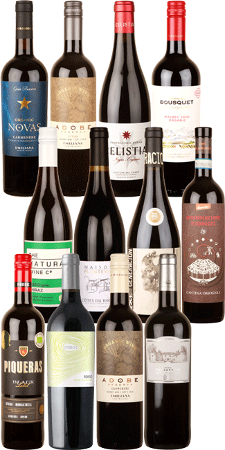 Great Organic Reds Dozen