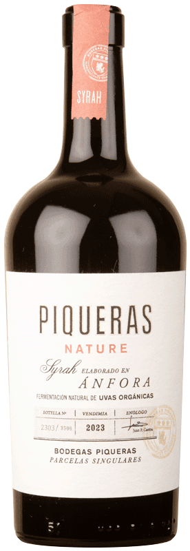 Bodegas Piqueras No Added Sulphur Nature Syrah Anfora