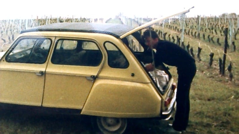 the car