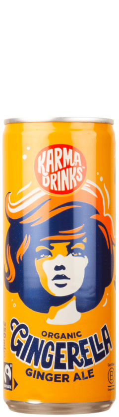 Karma Drinks Gingerella Ginger Ale Can